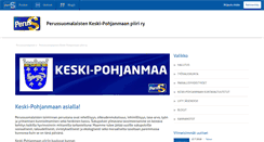 Desktop Screenshot of keski-pohjanmaa.perussuomalaiset.fi