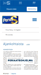 Mobile Screenshot of perussuomalaiset.fi