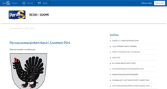 Desktop Screenshot of keski-suomi.perussuomalaiset.fi