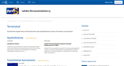 Desktop Screenshot of lahti.perussuomalaiset.fi